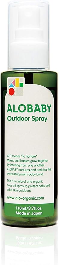 Amazon Co Jp アロベビー アウトドア スプレー 110ml 1本 ディート不使用 無添加 オーガニック 赤ちゃん こども ドラッグストア