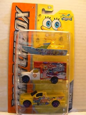 spongebob matchbox cars
