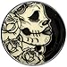 Body Candy Stainless Steel Katrina Sugar Skull Glow in the Dark Cartilage Earring 16 Gauge 1/4