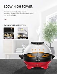 Popcorn Machine, 6-Quart Popcorn Popper