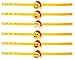 OHill 36Pcs Christmas Bracelets Emoji Wristbands for Xmas Party Favors Supplies, Party Goodie Bags