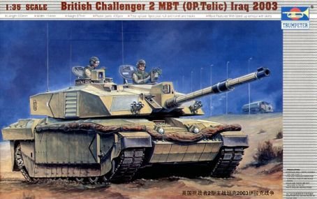 Trumpeter Operation Telic Basra Iraqi 2003 British Challenger II Main Battle Tank (1:35 Scale)