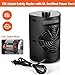 Orony Ceramic Portable Space Heater with Adjustable Heating Level - Perfect For Home and Office 750W/1500W Black