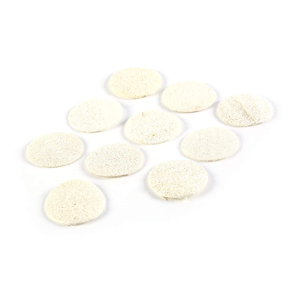 30 Pcs Loofah Luffa Facial Complexion Skin Disc Disk Pads Exfoliator Pads by PIAOPIAONIU