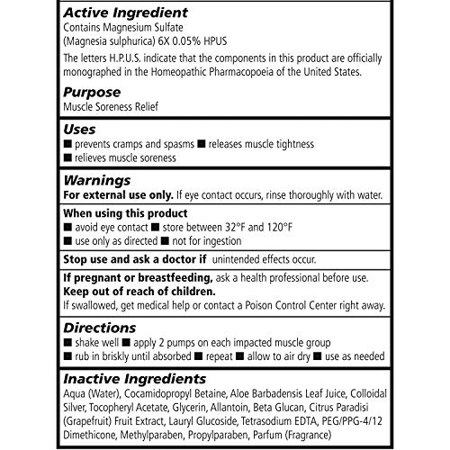 Theraworx Relief Muscle Cramp & Spasm Foam FastActing Leg Soreness and Foot Relief 7.1 oz 1