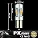 JDM ASTAR 2400 Lumens Extremely Bright PX Chips H11 H8 LED Fog Light Bulbs for DRL or Fog Lights, Gold Yellow (7506, Gold Yellow)