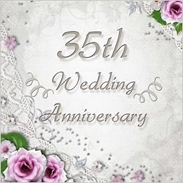 35th Wedding Anniversary Vintage Style 35th Wedding Anniversary Guest Book 150 Pages To Write Personal Messages Press Kensington 9781976109621 Amazon Com Books