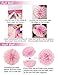 Mermaid Party Decorations Pink Purple White Aqua Crepe Paper Mermaid Balloons Tissue Paper Pom Poms Lanterns for Birthday Baby Shower 59 Pack