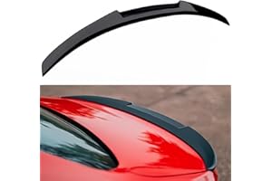 Oasiland Rear Spoiler Compatible with 2012-2018 BMW F30 3 Series & 2014-2019 F80 M3 Sedan, Glossy Black MV Style Duckbill for 318i 320i 325i 328i 330i 335i 340i, Trunk High Kick Wing Lip