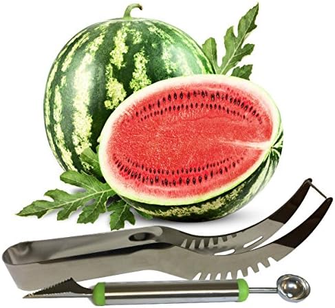 FLASH SALE EasyCook Watermelon Slicer Corer Server &amp; Melon Baller Set Premium Stainless Steel