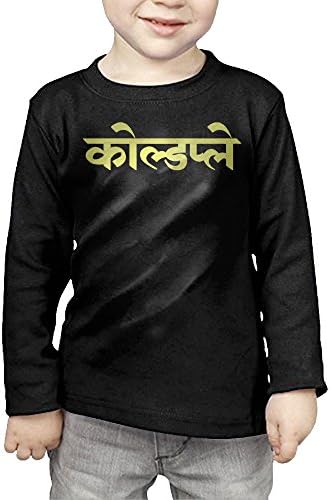 Kids Style Coldplay Hindi Logo Long-Sleeves Tshirts.