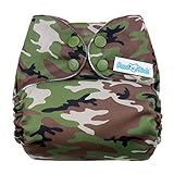 Mama Koala One Size Pocket Cloth Diaper, Classic Camo