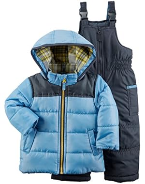 Baby Boy Snowsuit Set