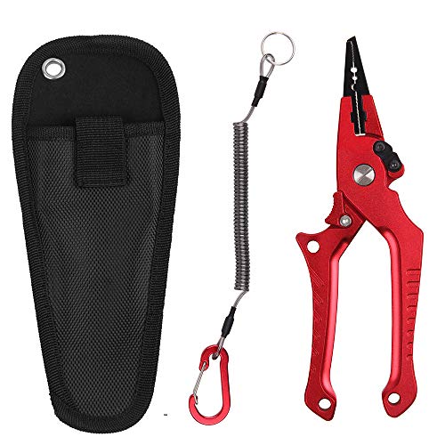 Aluminium Angelzange Hakenlöser, Fischzange Angelhaken Entferner Angel Zubehör