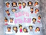 24PC ETHNIC BOSS BABY GIRL CUPCAKE CAKE TOPPER TOPPERS FOR BIRTHDAY PARTY SUPPLY THEME DECORATIONS