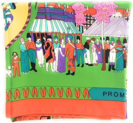 SILK SQUARE IN STYLE OF HERMES SCARF SILK SHAWL SILK WRAP WOMENS FASHION SCARF