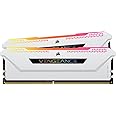 CORSAIR Vengeance RGB PRO SL DDR4 RAM Light Enhancement Kit (No Physical Memory) - White