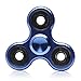 ELONGDI EDC Hand Spinner Aluminum Help Focus Durable Finger Spinner Toy Perfect for Spend Time Relieves Anxiety Fidget ADHD Autism Lessen Boredom, High Speed Up to 5mins (Blue)