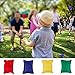 Faburo Potato Sack Race Bags Set, 32pcs Children's Birthday Party Game Set Outdoor Games Set, Potato Sack Race Bags, Three-legged Race Bands, Egg and Spoon Race Game, Bean Bag Toss Game for Kids Party Family Fun
