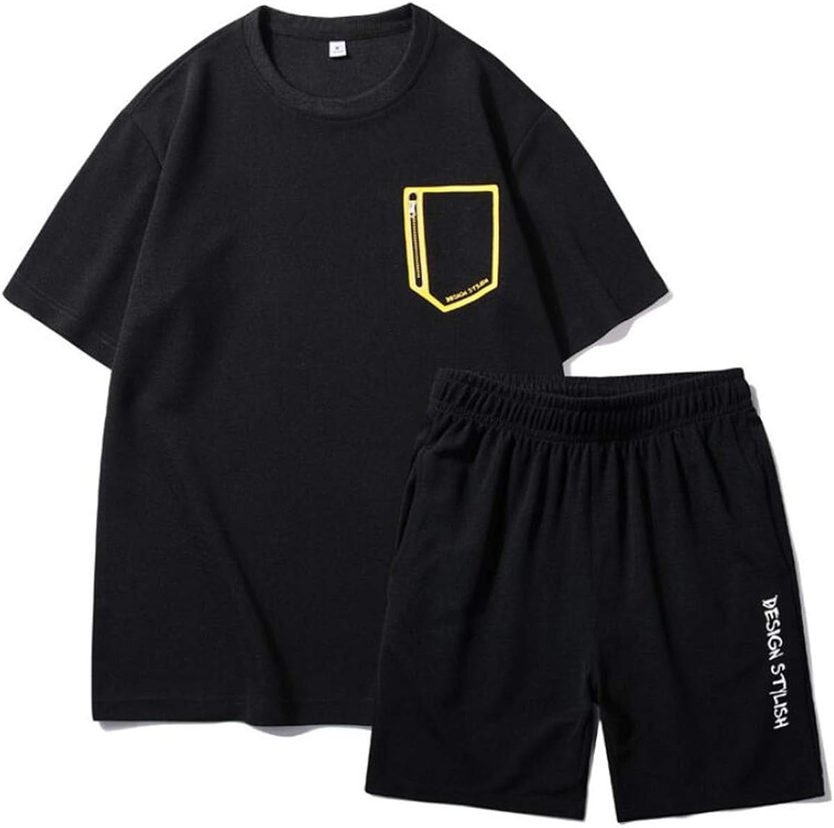 Infabe ジャージ メンズ 上下セット 短袖 おおきいサイズ トレーニングウェア おしゃれ かっこいい ゆったり 春 夏 スポーツ ランニングウェア ジャージ上下セット 通販 Amazon