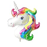FindFun 33'' Unicorn Foil Balloon Animal Horse Decor for Birthday Baby Shower Party Wdding Child Toys