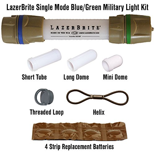 Lazerbrite Single Mode Blue/Green Military Light System
