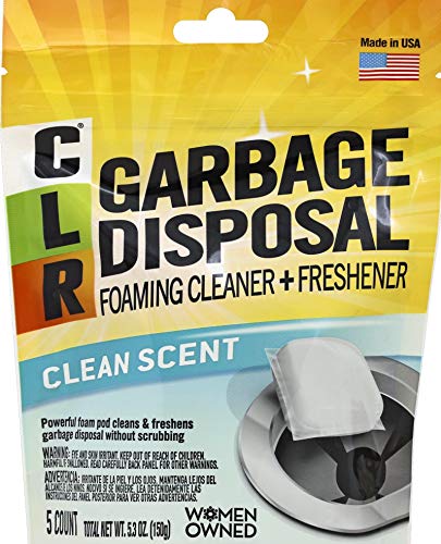 CLR Garbage Disposal Cleaner, 5 Pods