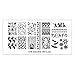 Maniology (formerly bmc) 6pc Super Cute Historically Themed XL Nail Polish Art Stamping Plates: Time Machine Master Set