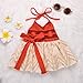 Aalizzwell 3T Toddler Girl Dress Orange