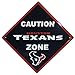 Siskiyou Sports NFL Unisex Caution Wall Sign Plaque