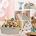 Sorbus Set of 9 Storage Baskets for Organizing, Mesh Hand-Woven Design, Linen Closet Organizers and Storage, Organizer Storage Baskets for Shelves, Variety Pack Organizers and Storage (Beige)