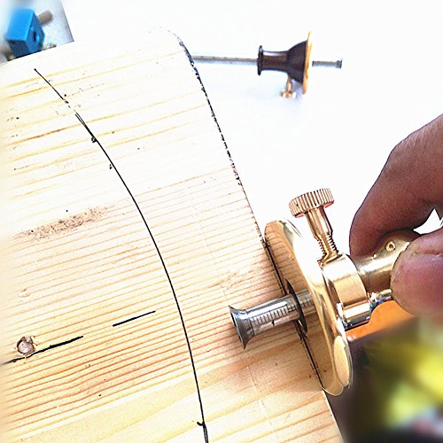 Aluminum Alloy Woodworking Scriber Wheel Marking Gauge