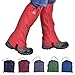 Winis Snow Gaiters Hiking Camping Mountain Climbing Leg Gaiters Oxford Waterproof Dustproof Antiwater Leg Cover Breathable Anti-bite High Gaiters Leg Protection Guard Boot Guardian (1 Pair)