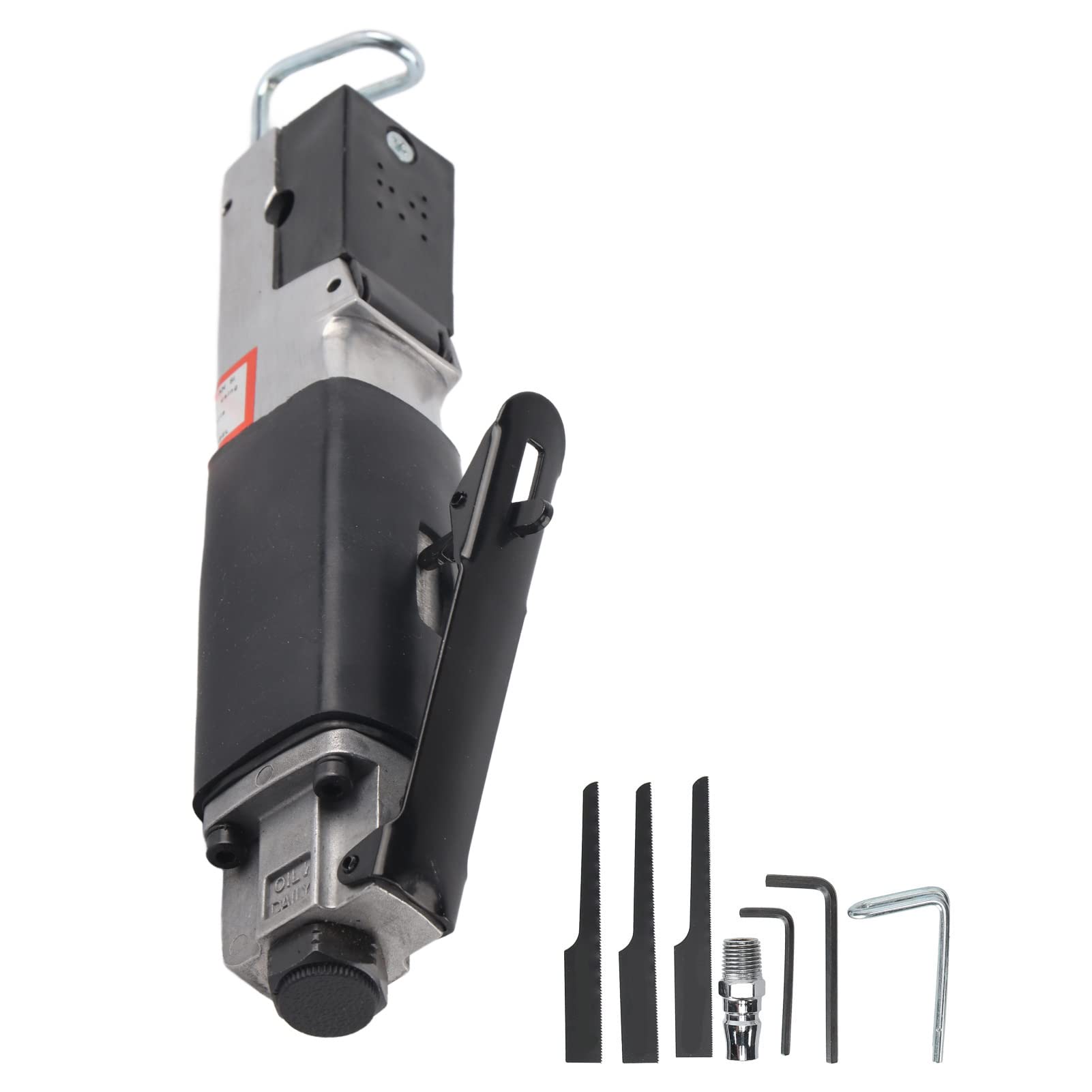 Reciprocating Saw Kit, 90PSI 10000BPM Pneumatic Air Reciprocating Saw Portable Cutting Machine Hand Tools Home Improvement For Cutting Aluminum Plastic Fiberglass Metal Plates