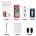 ImpactStrong for iPhone 7/8 Waterproof Case [Fingerprint ID Compatible] Slim Full Body Protection - Red