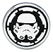 Star Wars Storm Trooper Badge Screw-on Ear Plugs - Acrylic - NewPair 8 Sizes