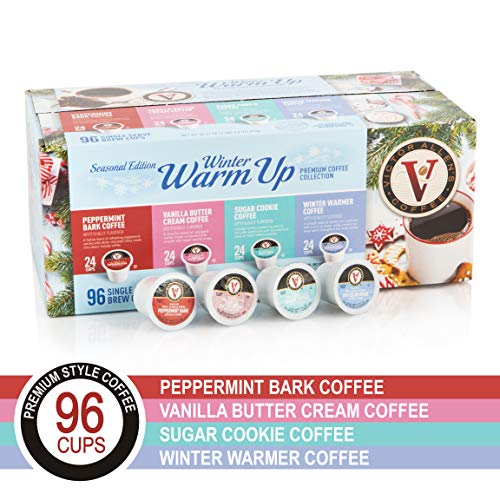 Winter Warm Up Seasonal Edition for K-Cup Keurig 2.0 Brewers, 96 Count Victor Allen's Coffee Single - //coolthings.us