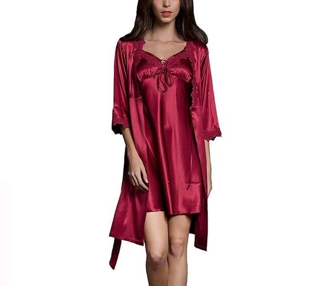 short nightgown and robe sets