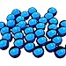 CYS EXCEL 5 LBS Cobalt Blue Glass Marble Vase Filler Aquarium Round Gemstone Beads Decorative Mosaic Gem Pebbles