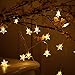 BJYHIYH Battery Twinkle Lights 16ft 40 LED Star String Lights for Bedroom Wedding Party Garden Decoration(Warm White)