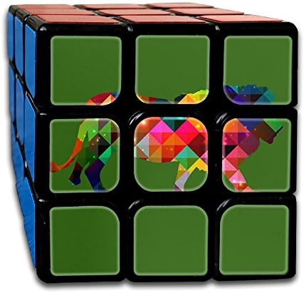 Cool Pastel Crystal Lion 3x3 Smooth Speed Magic Rubiks Cube Magic Cube Puzzles Puzzles Toys