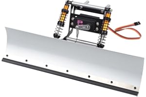 RCAIDONG 1/10 RC Crawler Alumium Snow Shovel Plow Blade for Axial SCX10 II Traxxas TRX4 Redcat Gen8 Upgrades