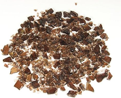 Copper Brown Stained Glass MiniCobblets 2.5 Oz.