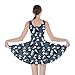 CowCow Womens Cartoon Funny Panda Skater Dress