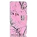 iPhone 6S Plus Case, iPhone 6 Plus Case, ArtMine Pink Tree Camo Durable Premium PU Leather Flip Folio Book Style Wallet Case Protective with Credit/ID Card Slot for Apple iPhone 6S Plus/6 Plus