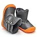 Enteer Infant Baby Boys' Soft Rubber Sole Anti-Slip Warm Winter Prewalker Leather Toddler Boots
