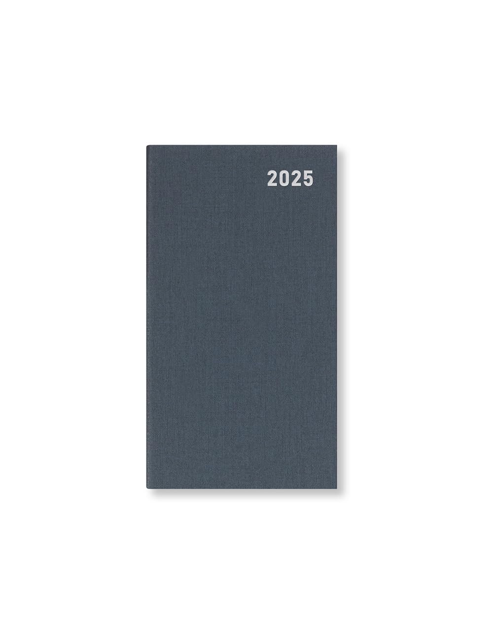 Letts of London Principal Medium Pocket week to view 2025 diary - grey