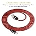 Iconew 3Pack 6FT Nylon Braided Popular Lightning Cable 8Pin to USB Charging Cable Cord with Aluminum Heads Compatible with iPhone 7/ 7Plus, 6/6s/6 Plus/6s Plus/5/5c/5s/SE, iPod, iPad (Red&Black)