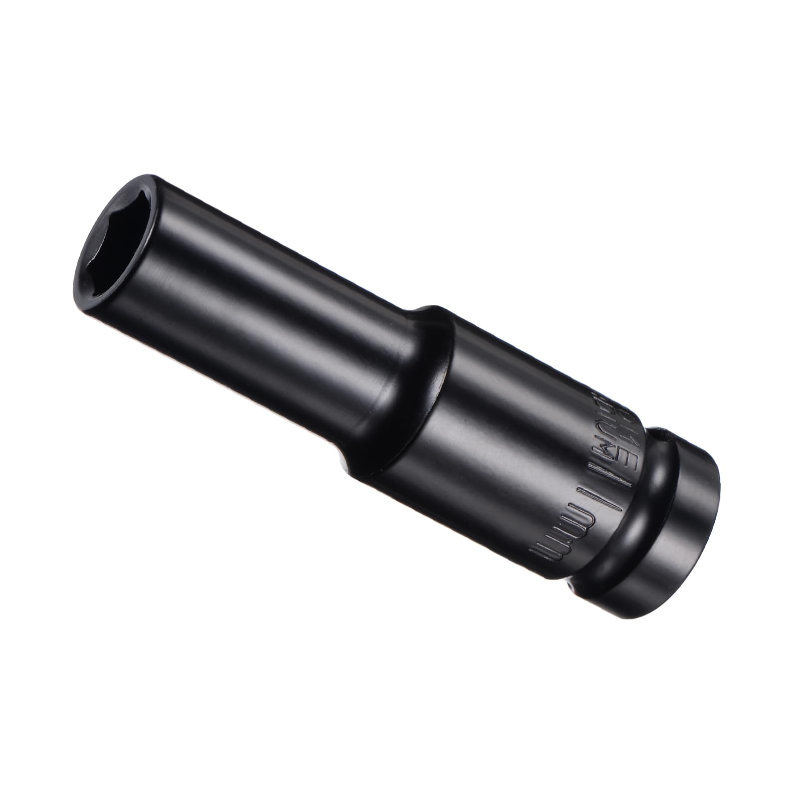 CoCud Deep Impact Socket, 1/2" Drive 11mm Socket, CR-V Steel Rounded Corner Design 6-Point Deep Impact Socket - (Applications: for Screw Installation and Removal) — image 1
