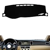 leather dash board cover mat Compatible with Toyota